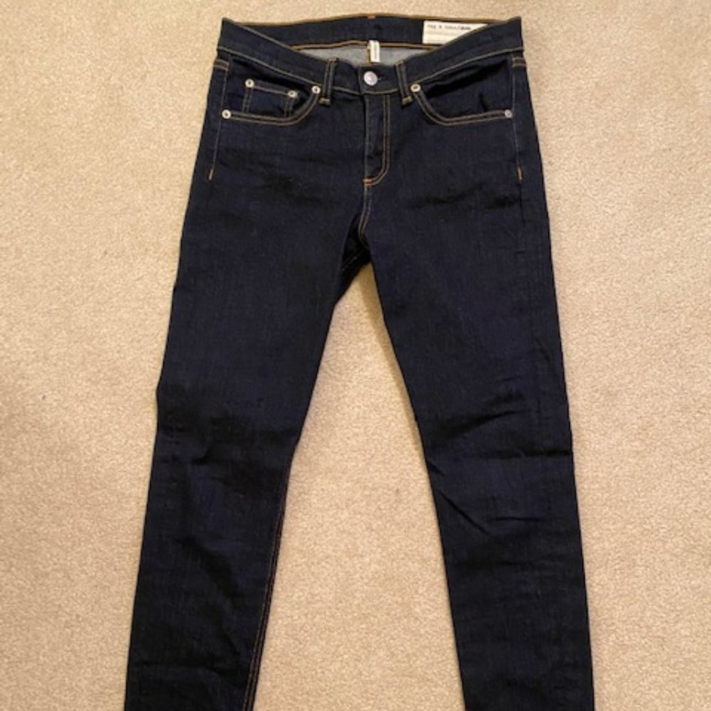 Rag & Bone High Waist Skinny Heritage Size 28